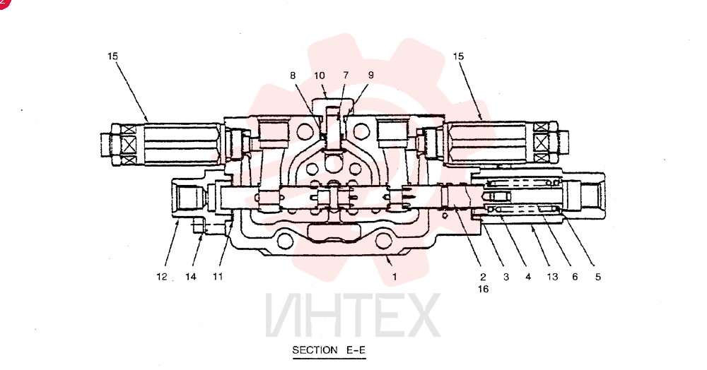 VALVE SECTION PX30V00051F1
