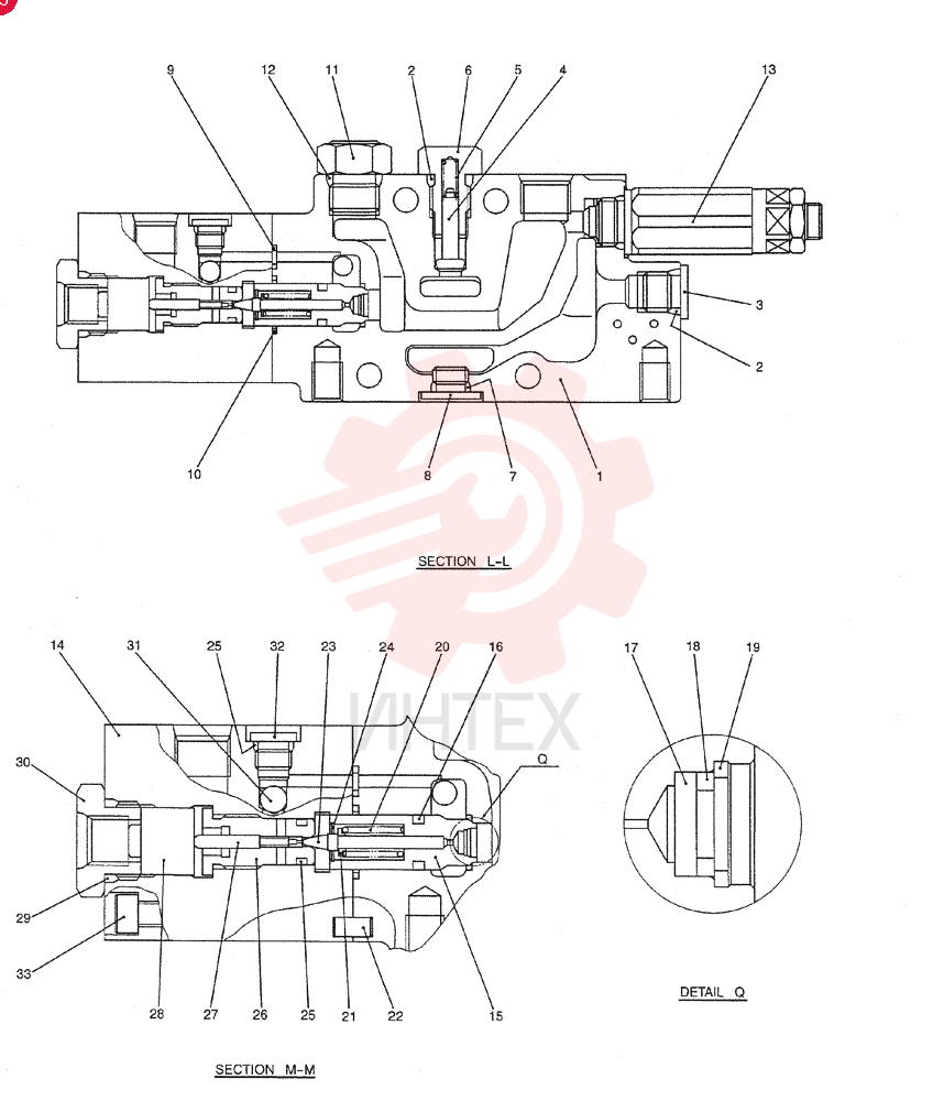 VALVE SECTION PM30V00048F1
