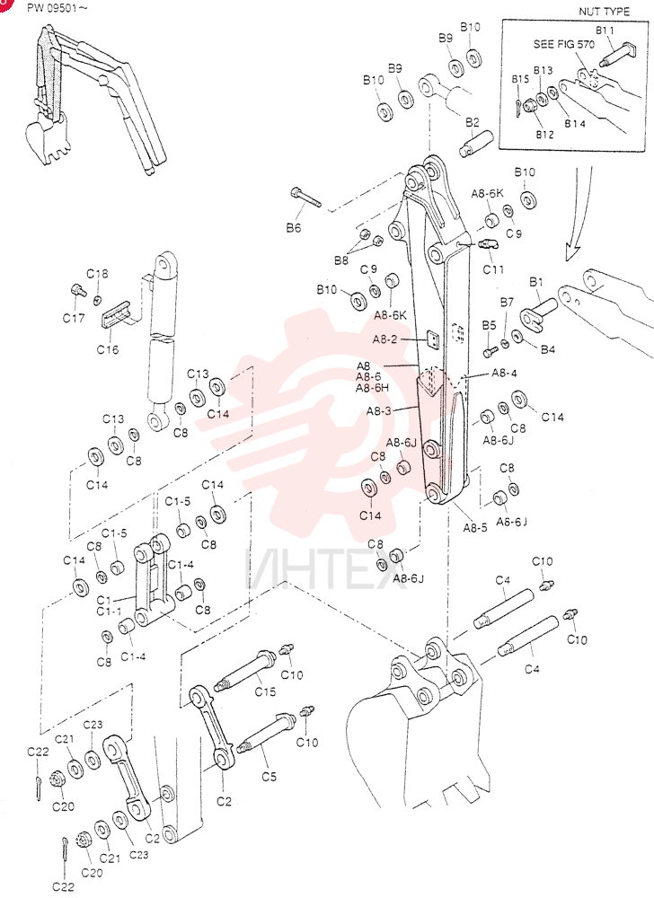 ARM ASSY PW12B00038F8