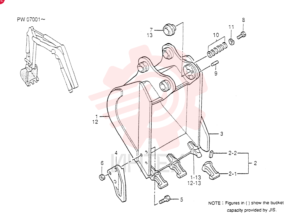 BUCKET ASSY PW61B00029F1