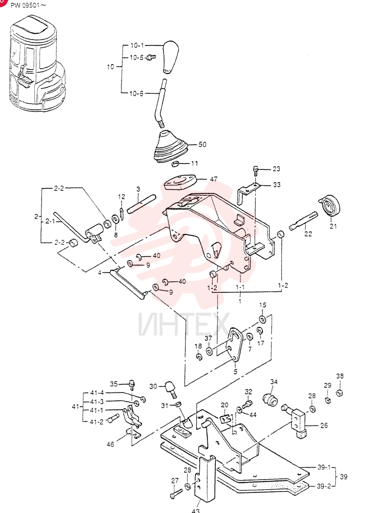 CONTROL BOX ASSY (FOR L. H.) PW03M00011F6