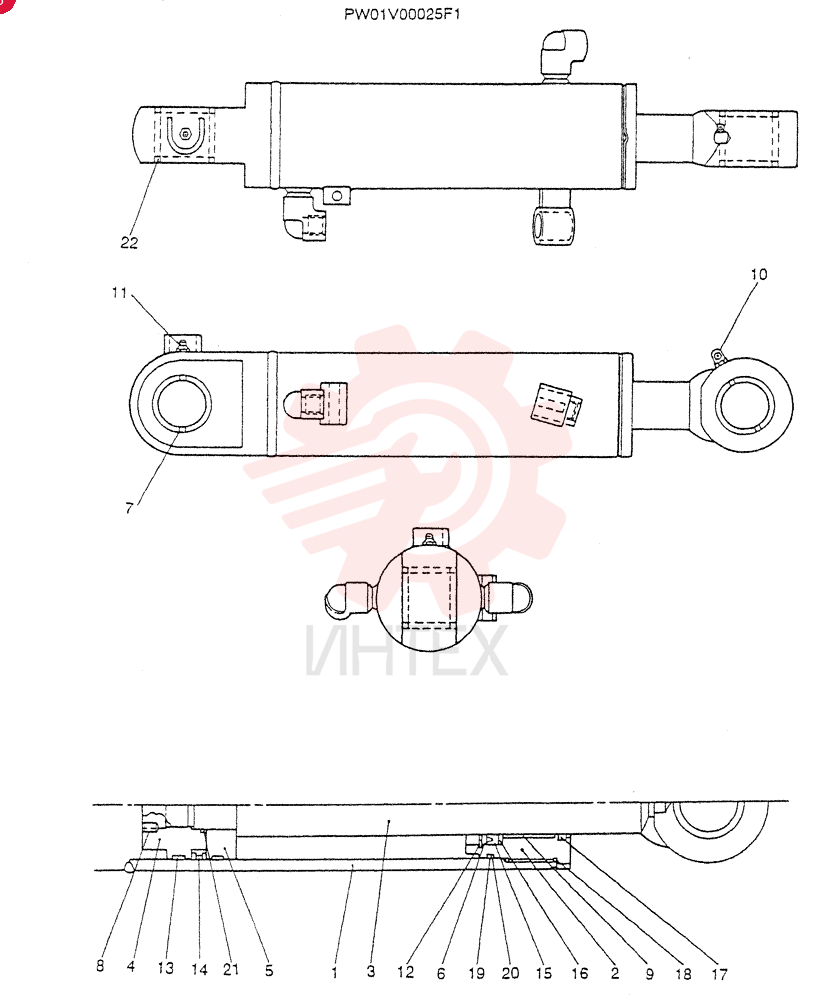 CYLINDER PW01V00025F1