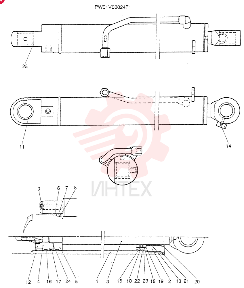 CYLINDER PW01V00024F1