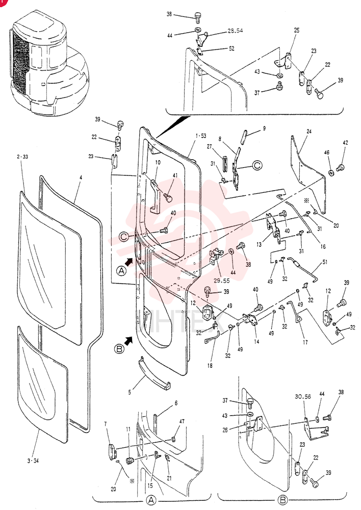 DOOR PH51C01003F1
