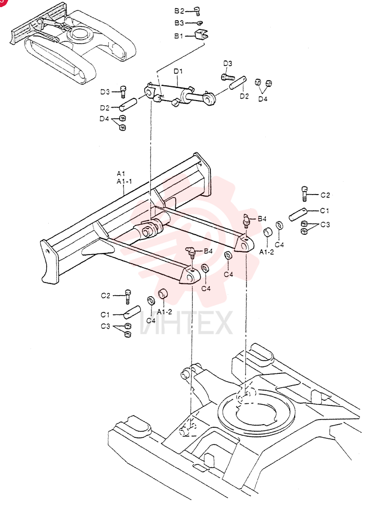 DOZER ASSY PW51B00031F1