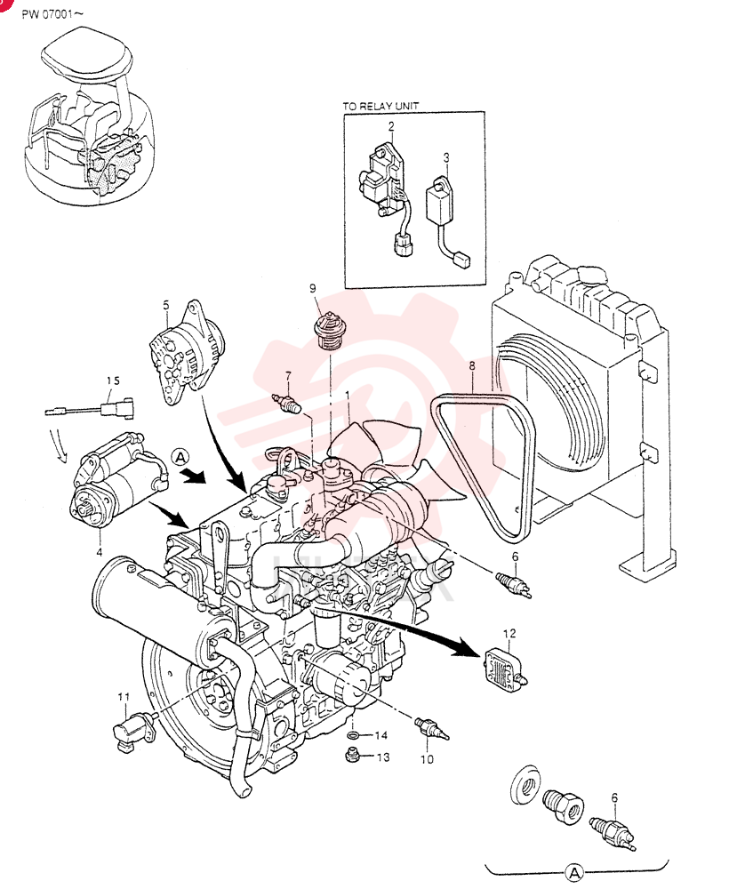 ENGINE PW02P00005F1