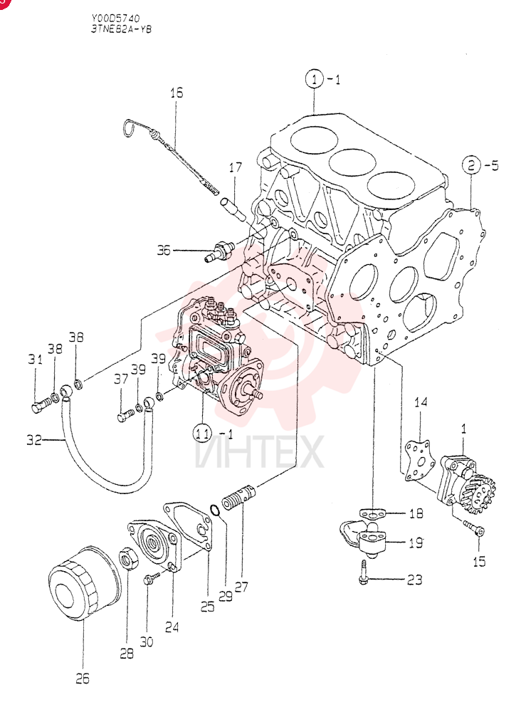 LUBE PUMP VV12900132001