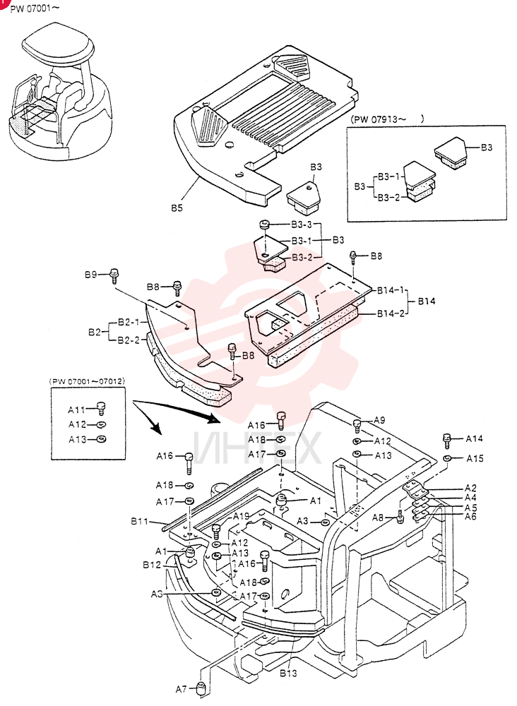 PLATE ASSY. PW03M00006F1 (1)