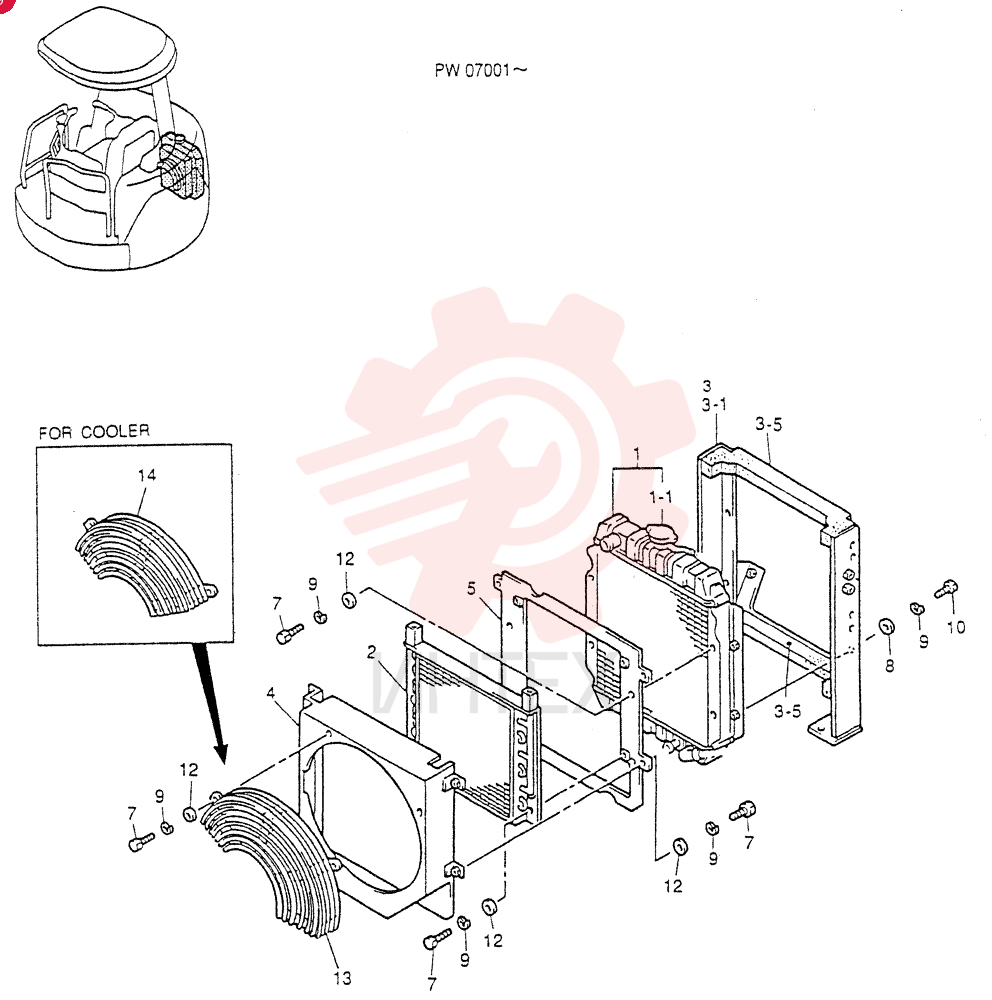 RADIATOR PW05P00013F3