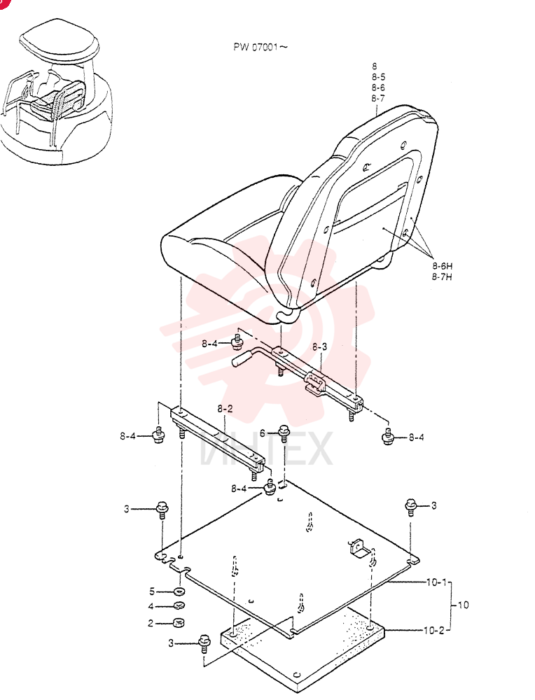 SEAT PW25M00002F2
