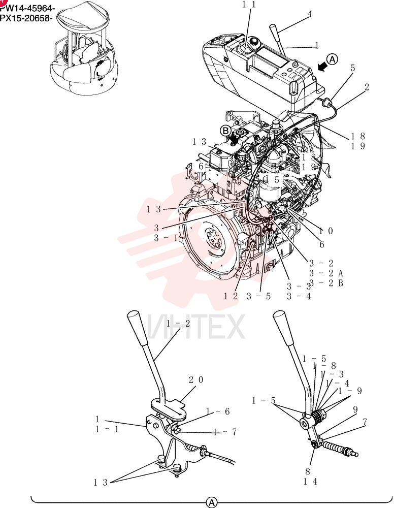 Control Assy, Engine (with Decel)