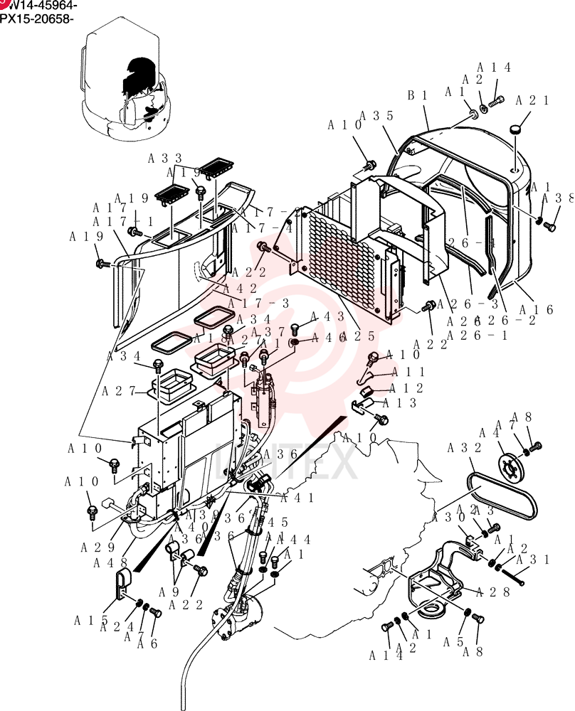 COOLER ASSY. PW20M00028F1