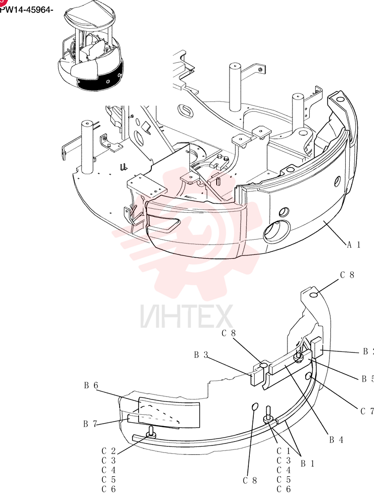 Counterweight Instal PW60C00020F1