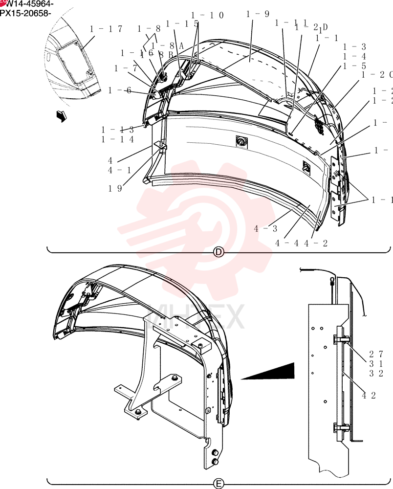 COVER ASSY PW21C00027F1 (3)