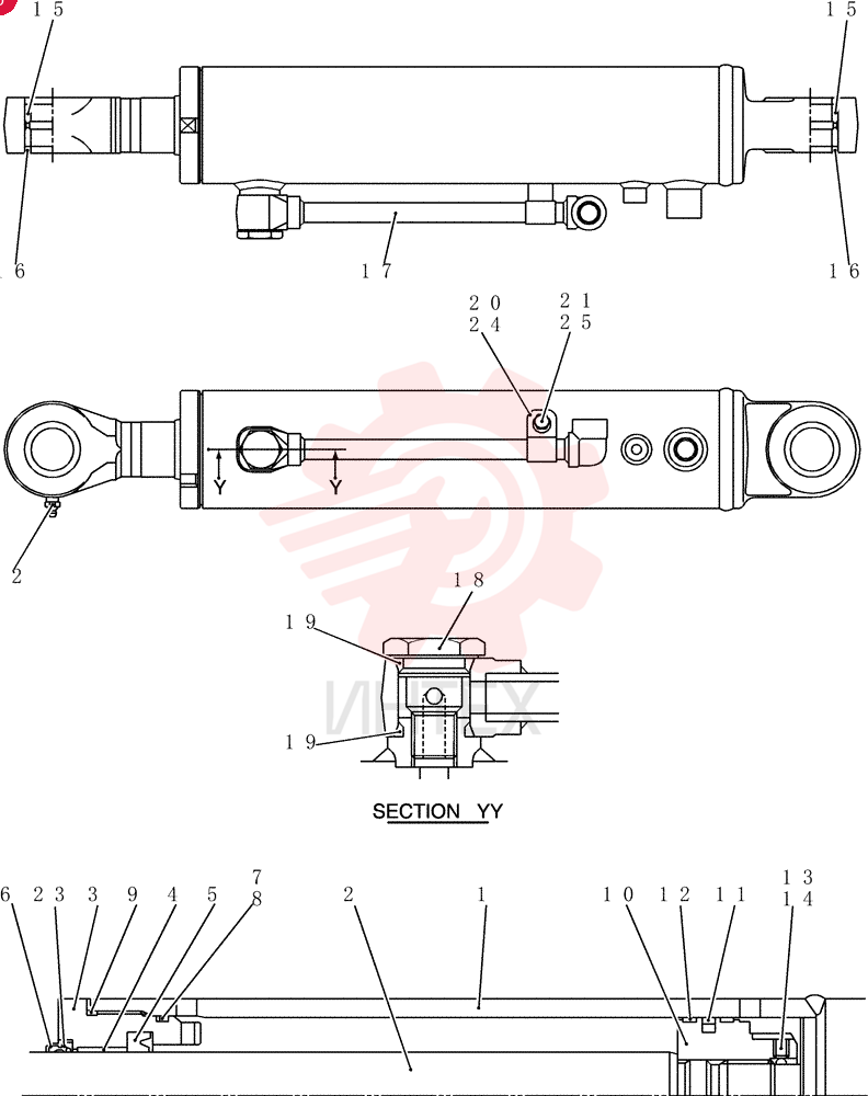 CYLINDER PW01V00052F1