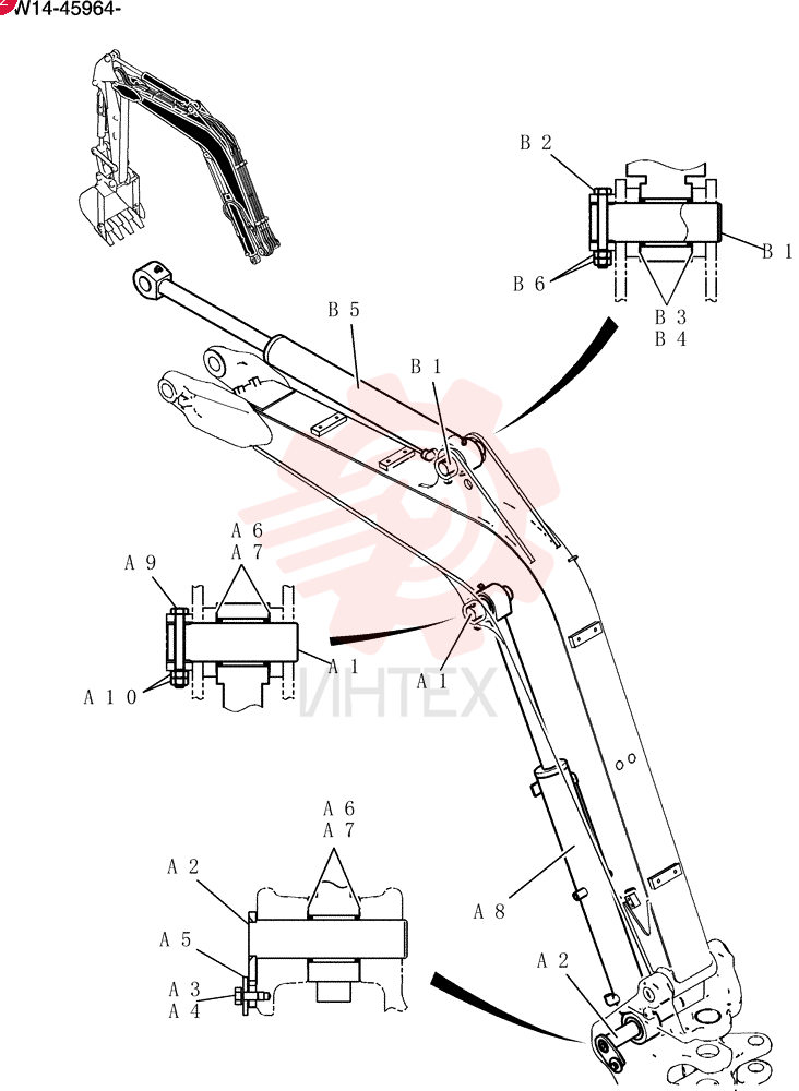Cylinder Instal PW02B00122F1