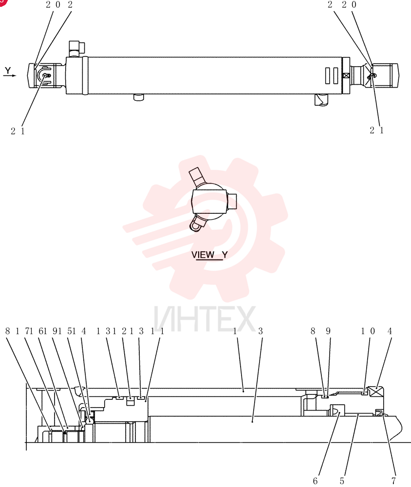 CYLINDER PW01V00070F1