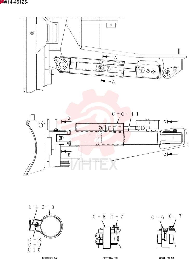Dozer Assy PW51B00098F1 (1)