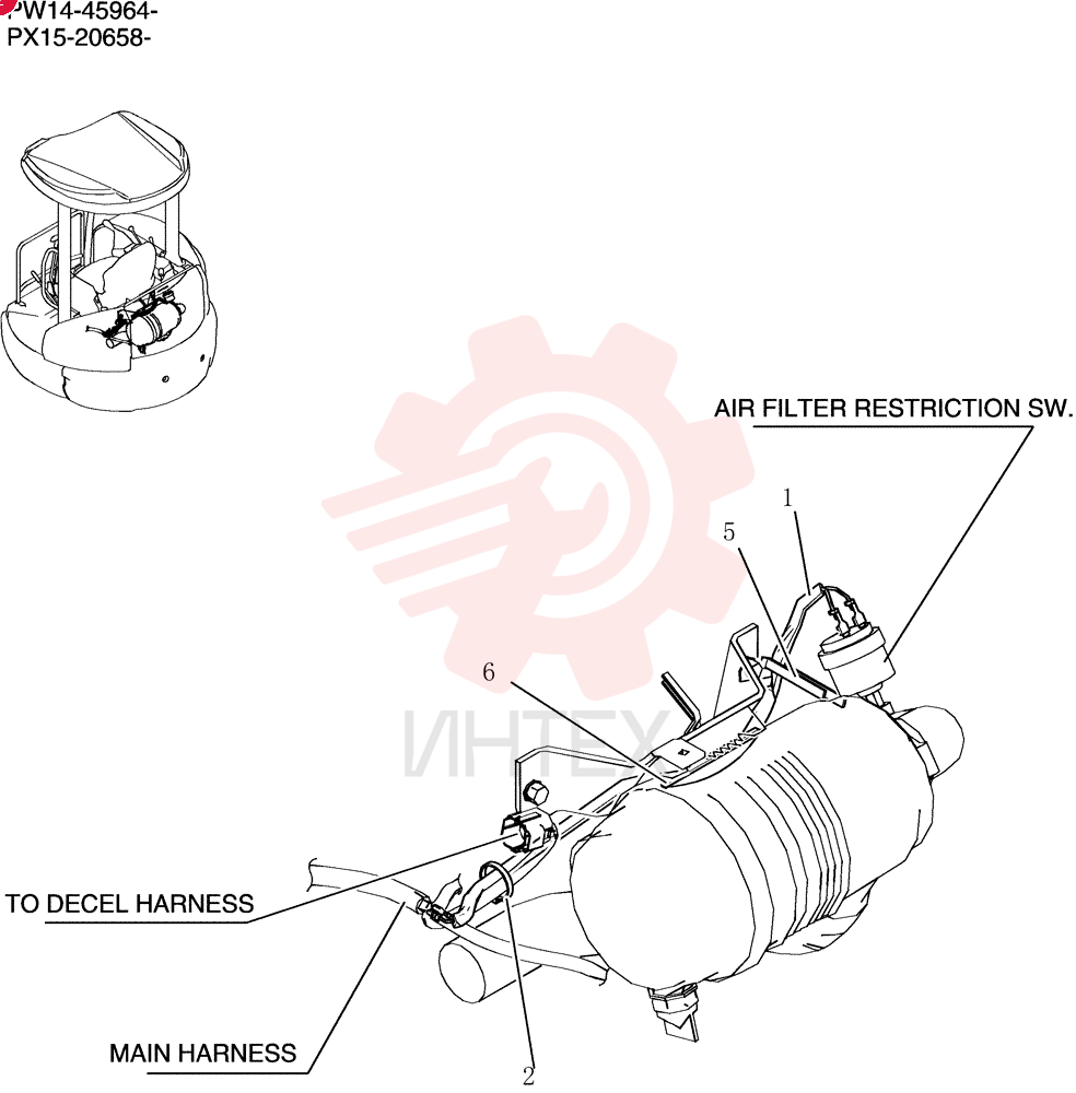 HARNESS PW11E00013F1