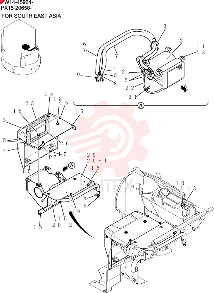 Heater Assy (with Heater) PW21M00013F1