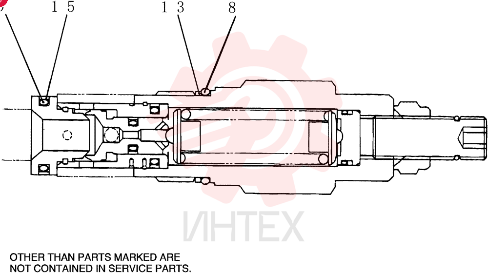 HYDRAULIC VALVE YR22V00001F1