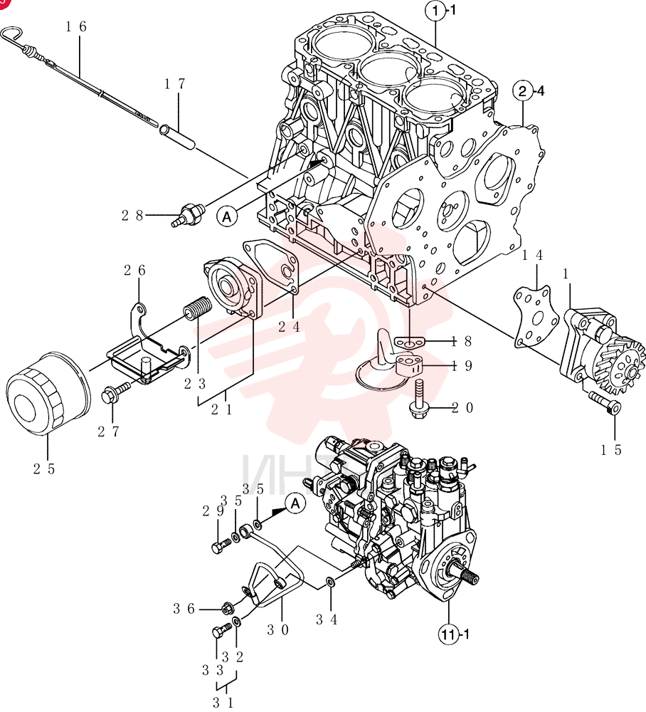 LUBE PUMP VV12900132001