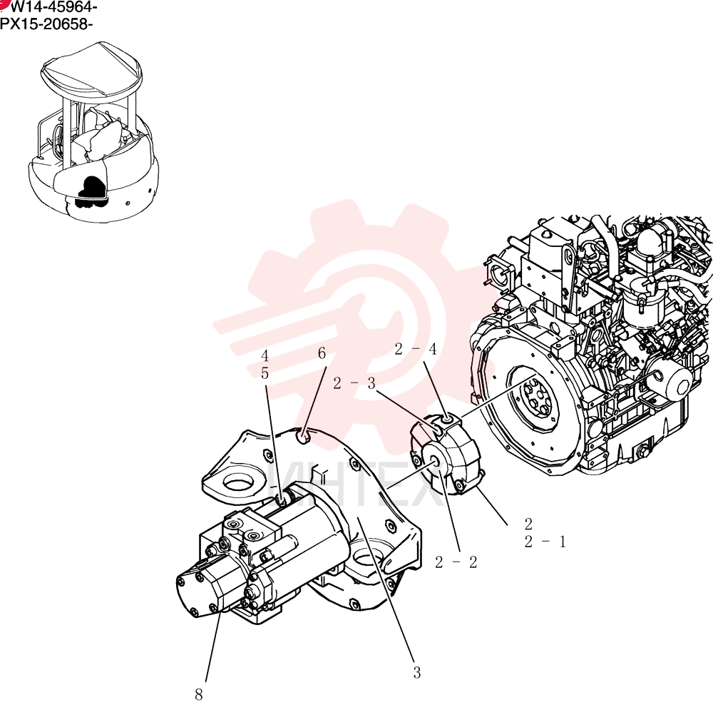 Power Take-off Assy PW30P00006F1