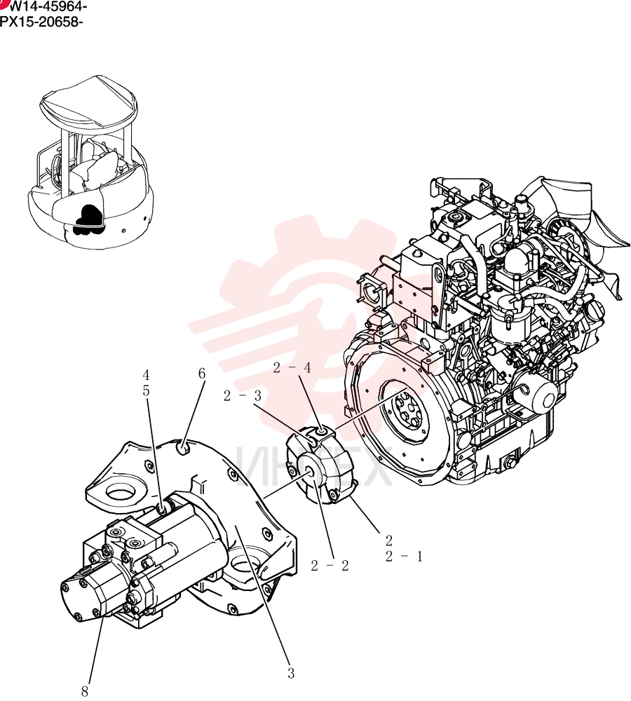 Power Take-off Assy PW30P00007F1