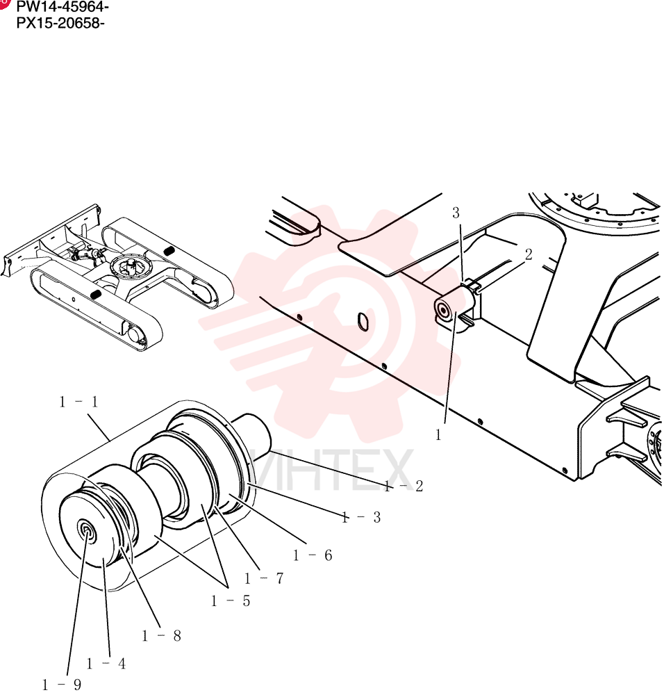 ROLLER PW64D00008F1