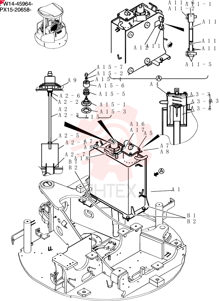 Tank Assy, Hyd PW33H00050F1