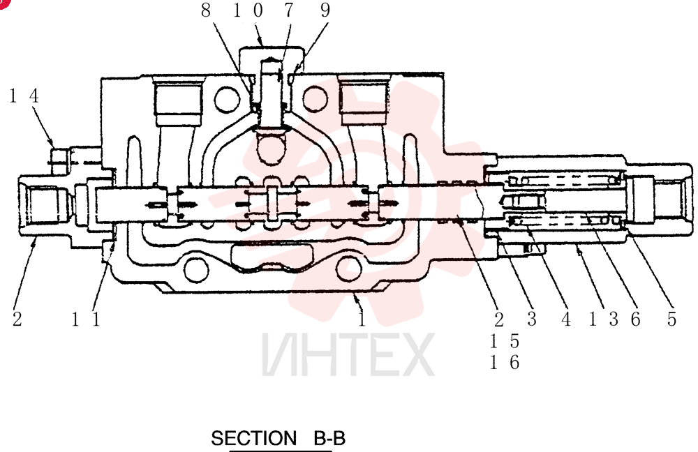 VALVE SECTION PX30V00049F1