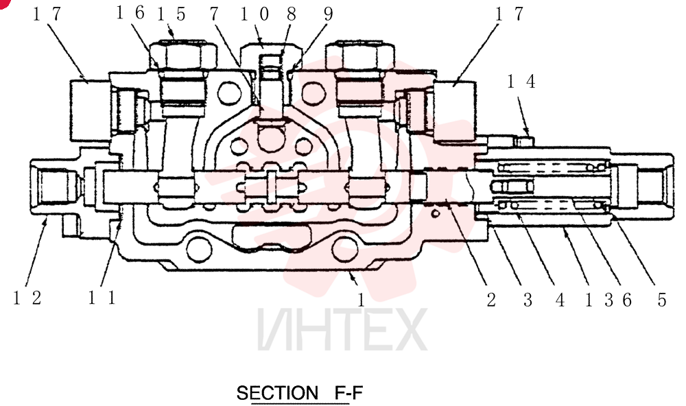 VALVE SECTION PX30V00052F1