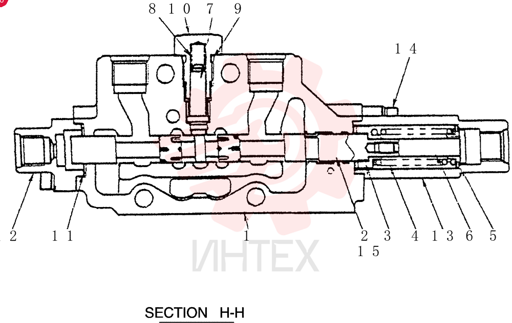 VALVE SECTION PX30V00054F1