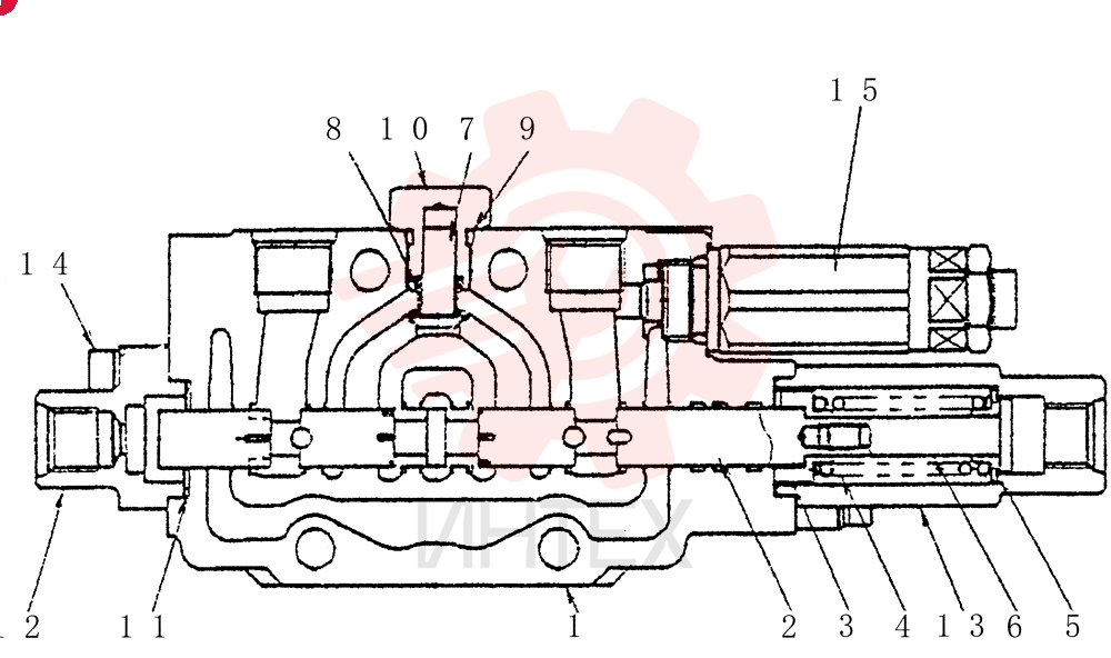 VALVE SECTION PX30V00048F1