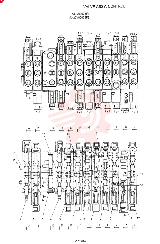 CONTROL VALVE PX30V00025F2
