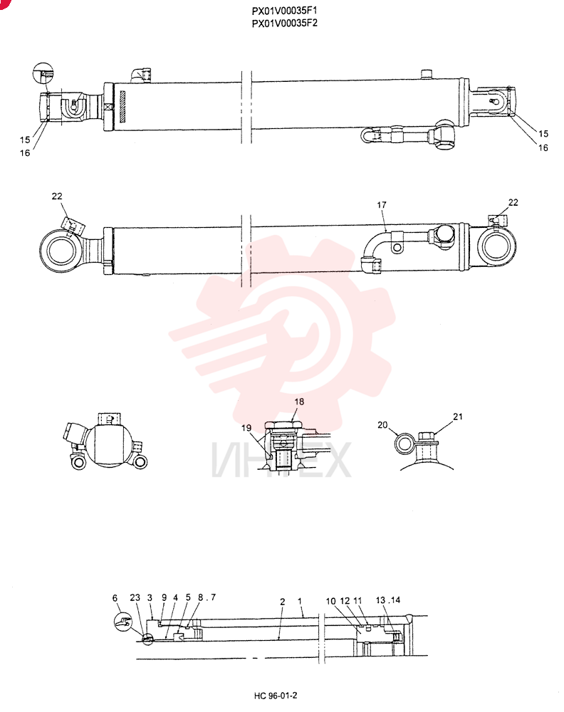 CYLINDER ASSY. PX01V00035F1