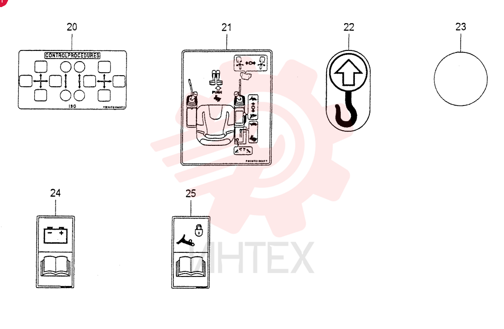 NAME PLATE, INSTAL (For STD.) PW22T00038F1 (2)