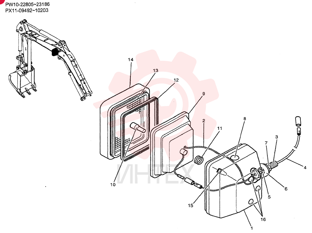 LIGHT ASSY. PM80S00007F1