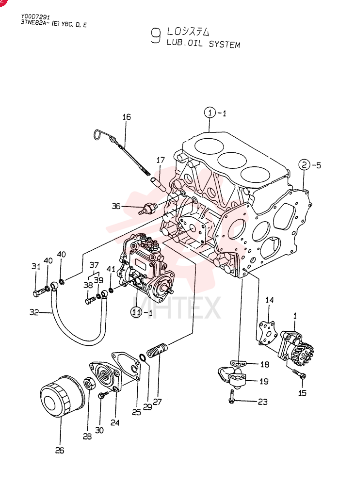 LUBE PUMP VV12900132001