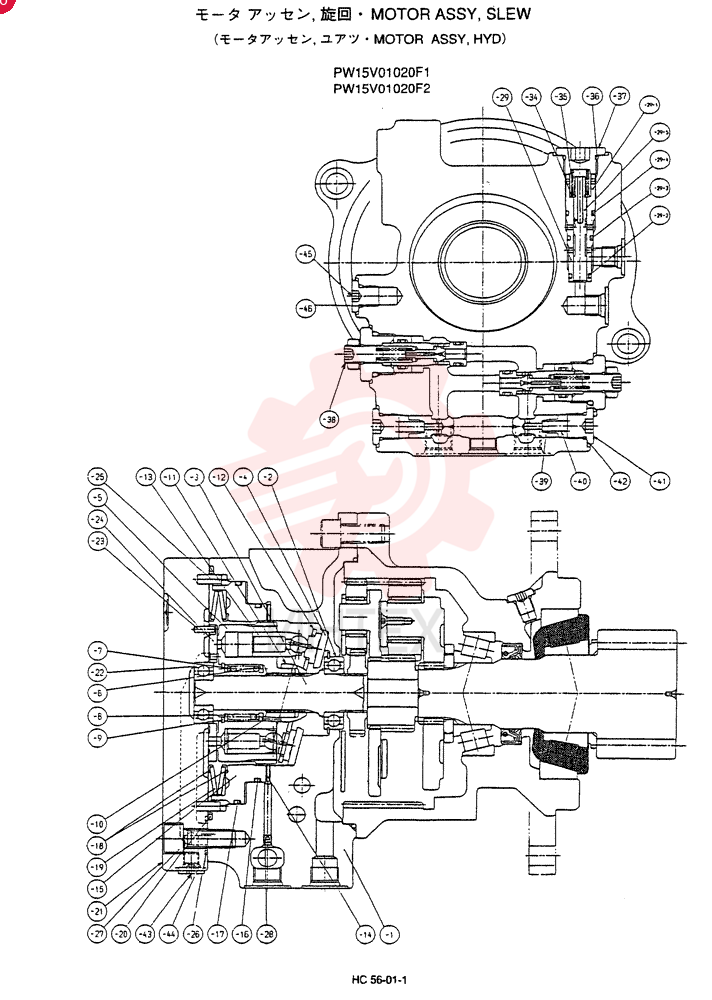 MOTOR PW15V01020F1