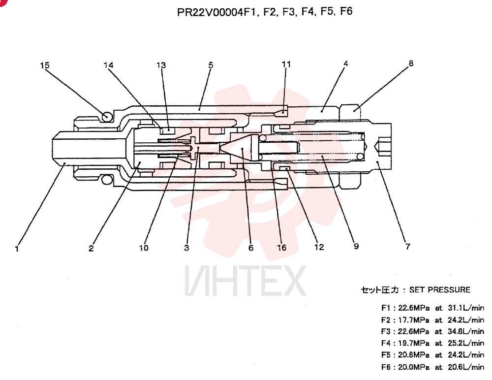 VALVE PR22V00004F1