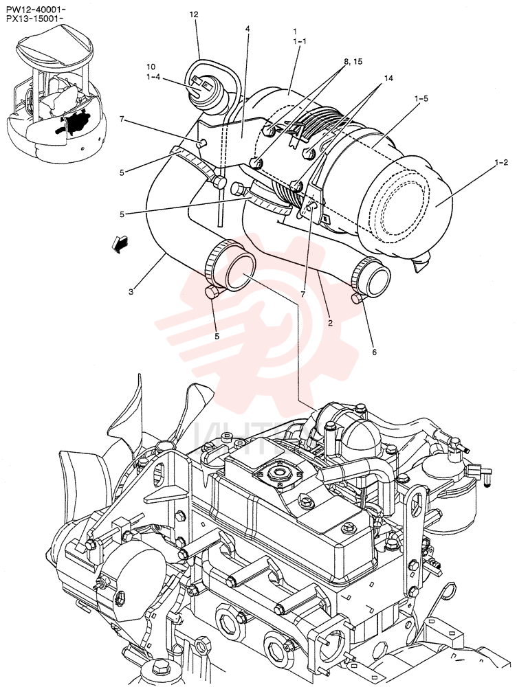 AIR CLEANER PW11P00015F1