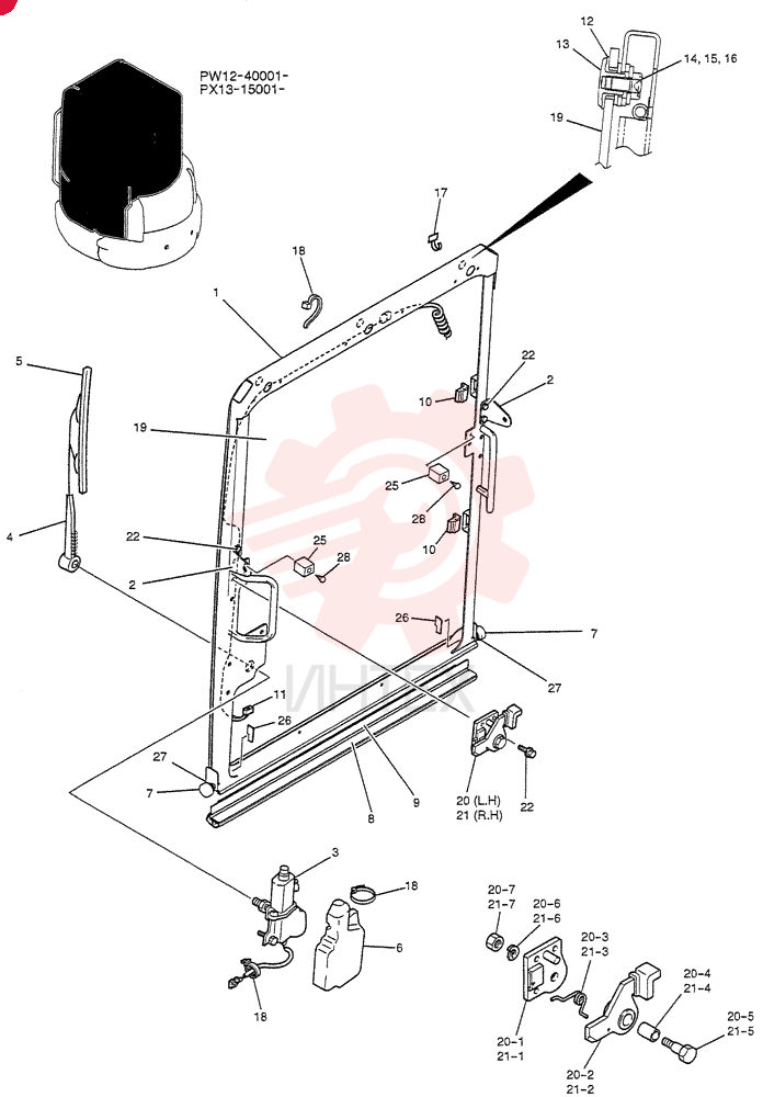 FRAME ASSY PW50C01007P1