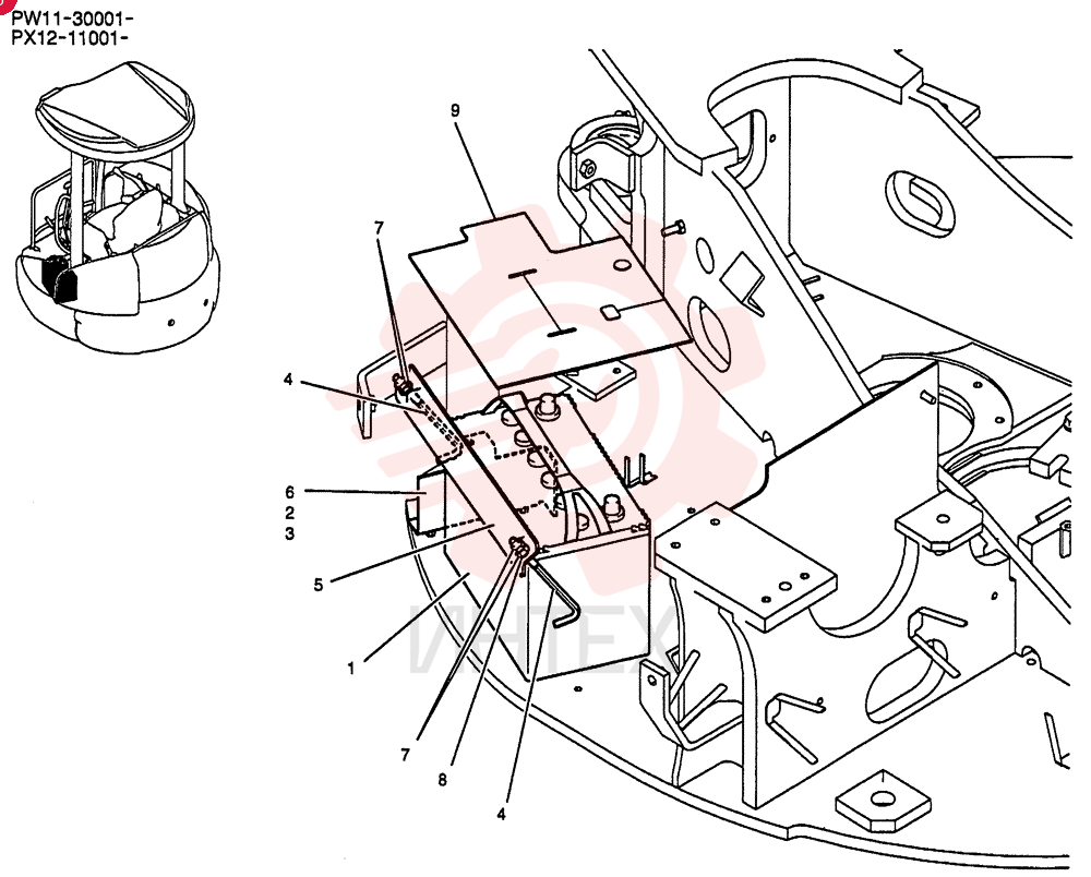 BATTERY INSTAL PW72E00008F1