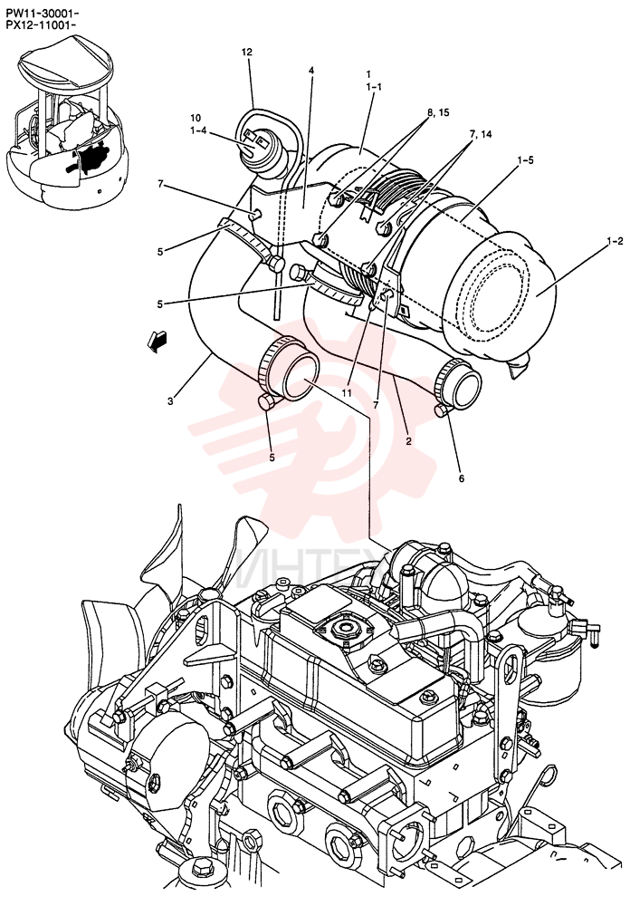 Cleaner Assembly, Air PW11P00012F1