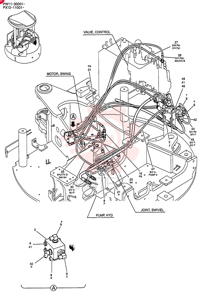 CONTROL LINES, VALVE PW64H00047F1