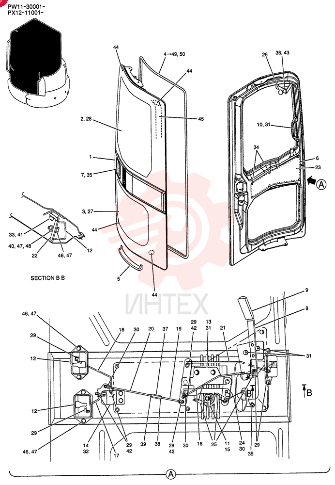 DOOR ASSY. PM51C00006F1