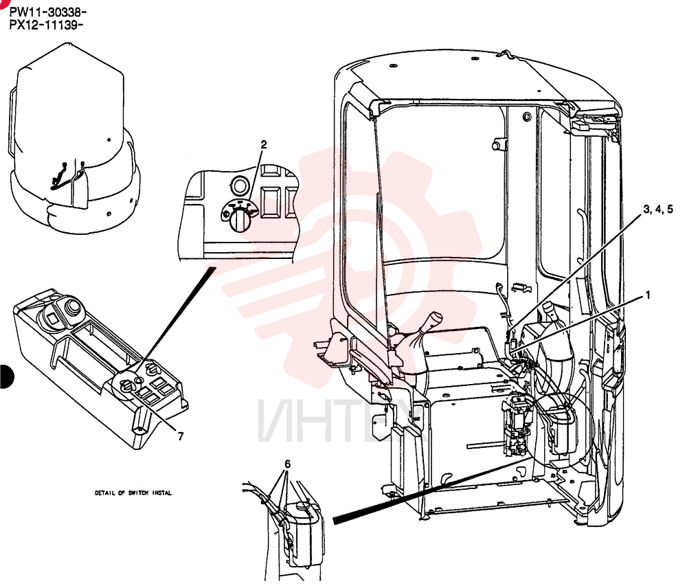 HARNESS ASSY, CAB PW14E00002F1