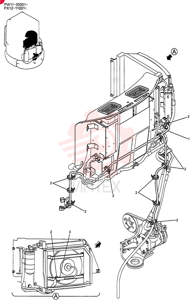HARNESS ASSY, (COOLER) PH11E00012F1