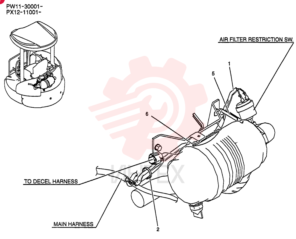 HARNESS PW11E00013F1